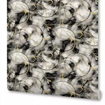 Обои флизелиновые New Age Luna черные 1.06 м NA8887-25