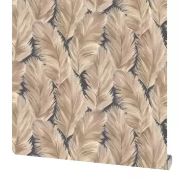 Обои флизелиновые Ornamy Magic черные 1.06 м OR8037-12