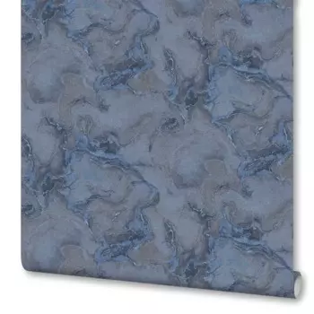 Обои флизелиновые Ovk Design D.Langer Ave синий 1.06 м 10663-06