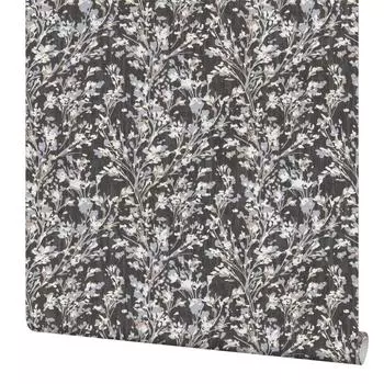 Обои флизелиновые Палитра Champagne черные 1.06 м PL71632-44