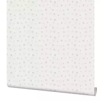 Обои флизелиновые Палитра Dambo белые 1.06 м PL71279-11