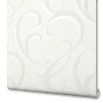 Обои флизелиновые Палитра Energy белые 1.06 м PP71076-21