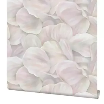 Обои флизелиновые Palitra Home Lepestok зеленые 1.06 м HC72491-52