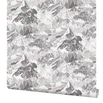 Обои флизелиновые Palitra Home Mount коричневые 1.06 м HC31147-18