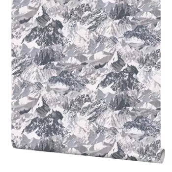 Обои флизелиновые Palitra Home Mount серые 1.06 м HC31147-44