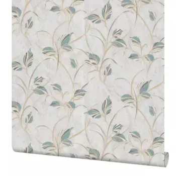 Обои флизелиновые Palitra Home Pro-Fleur зеленые 1.06 м HC31221-17A