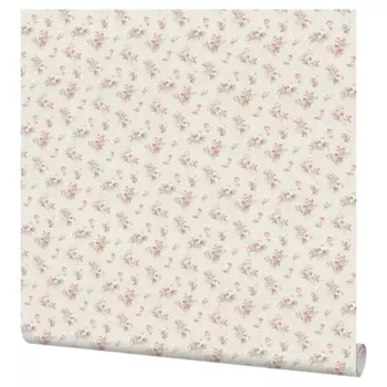 Обои флизелиновые Palitra Home Provence бежевые 1.06 м HC71792-25