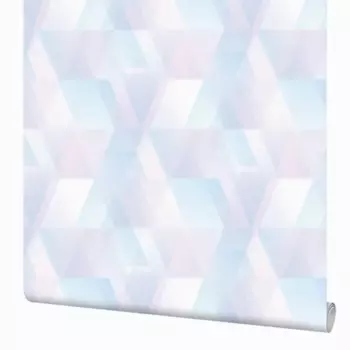 Обои флизелиновые Palitra Home Trimotion бирюзовые 1.06 м HC71913-56