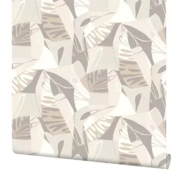 Обои флизелиновые Palitra Life Polynesia бежевые 1.06 м PL71946-48