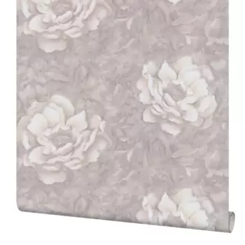 Обои флизелиновые Palitra Life Valencia бежевые 1.06 м PL72255-65