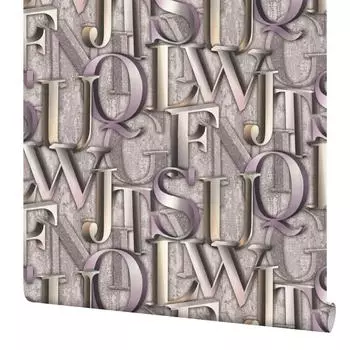 Обои флизелиновые Палитра Oxford коричневые 1.06 м PL71708-28