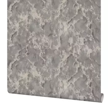 Обои флизелиновые Palitra Planet Kama серые 1.06 м PP72179-44