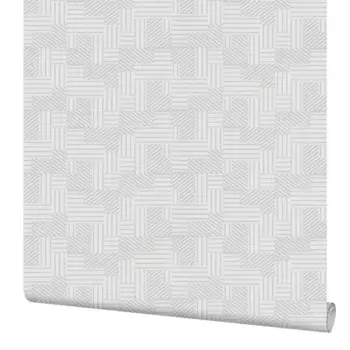 Обои флизелиновые Palitra Planet Margaret белые 1.06 м PP31196-14