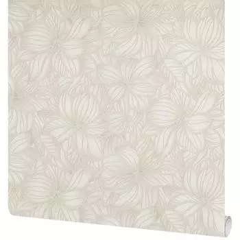 Обои флизелиновые Paradise бежевые 1.06 м 889312