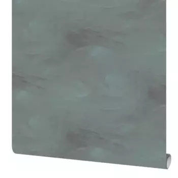 Обои флизелиновые Сага зеленые 1.06 м 4367-9