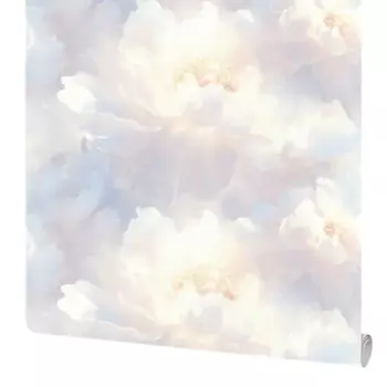 Обои флизелиновые Сара голубые 1.06 м 78002-45