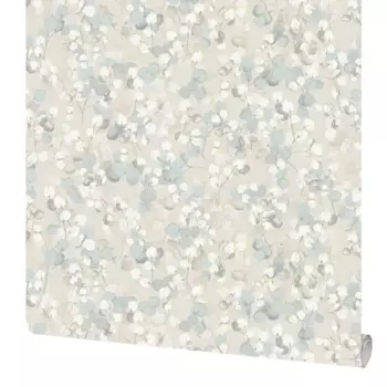 Обои флизелиновые Solo Lunaria бежевые 1.06 м 106305