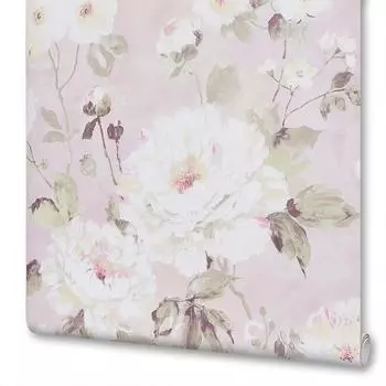 Обои флизелиновые Vagnerplast Fiore розовые FO3104 0.53 м