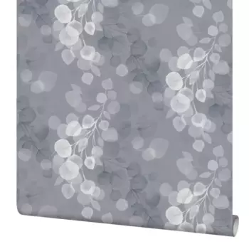 Обои флизелиновые Vergato серые 1.06 м IS72207-44