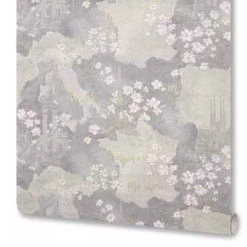 Обои флизелиновые Victoria Stenova Bonjour серые 1.06 м 888908