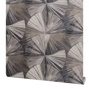 Обои флизелиновые Victoria Stenova Chance коричневые 1.06 м VS588088