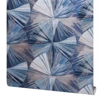 Обои флизелиновые Victoria Stenova Chance синие 1.06 м VS588089