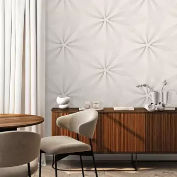 Обои флизелиновые Victoria Stenova Five бежевые 1.06 м VS287956