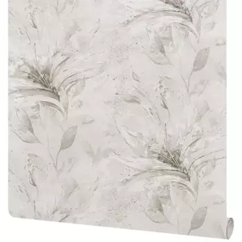 Обои флизелиновые Victoria Stenova Lilian бежевые 1.06 м VS286312