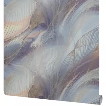 Обои флизелиновые Victoria Stenova Vladivostok фиолетовые 1.06 м VS281855