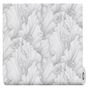 Обои флизелиновые Vog Collection Bolivi светло-серые 1.06 м VV72225-41