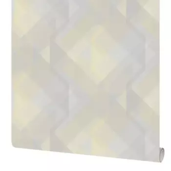 Обои флизелиновые Vog Collection Матрикс желто-серые 1.06 м 50016-43