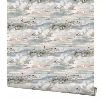 Обои флизелиновые VOG Collection Romantic day серые 1.06 м 168360-04