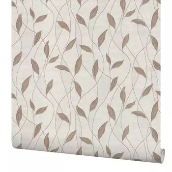 Обои флизелиновые VOG Collection Тезия коричневые 1.06 м 90096-18