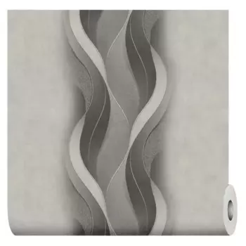 Обои флизелиновые Vog Collection Vilnis серые 1.06 м VV72494-44