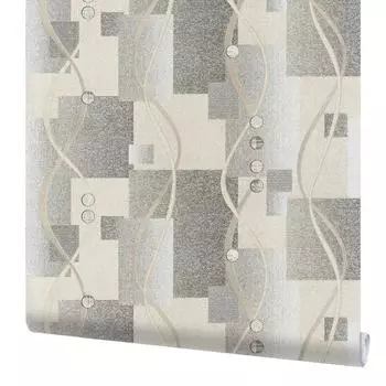 Обои флизелиновые Волны коричневые 1.06 м 0407-2