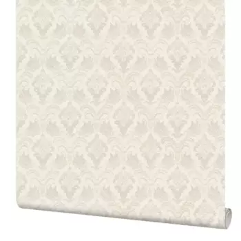 Обои флизелиновые Wall Up Dalia бежевые 1.06 м 652017