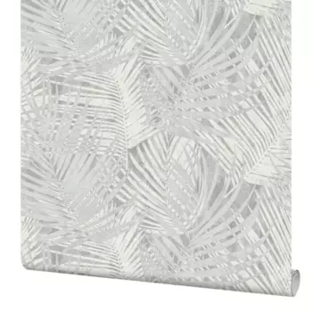 Обои флизелиновые Wall Up Mousson серые 1.06 м 650723