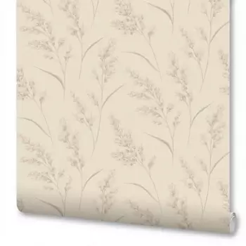 Обои флизелиновые Wallsecret Campo бежевые 1.06 м 9002-24