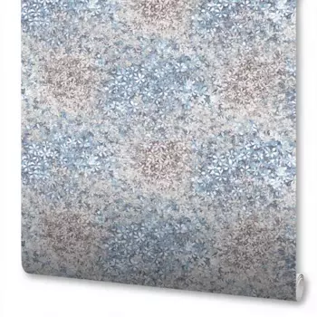 Обои флизелиновые Wallsecret Jardin голубые 1.06 м 8764-29