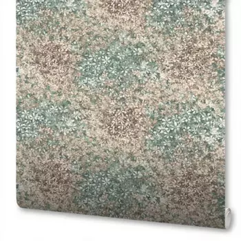 Обои флизелиновые Wallsecret Jardin зеленые 1.06 м 8764-28