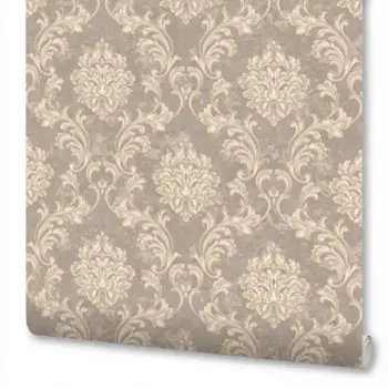 Обои флизелиновые Wallsecret Lardini коричневые 1.06 м 8975-26