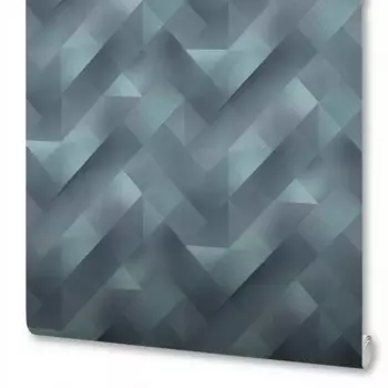 Обои флизелиновые Wallsecret Mercury синие 1.06 м 8776-27