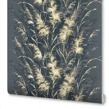 Обои флизелиновые Wallsecret Midnight синие 1.06 м 9089-26