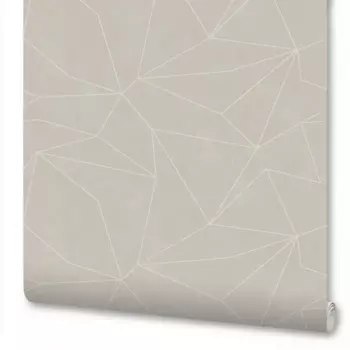 Обои флизелиновые Wallsecret Pazzle серо-бежевые 1.06 м 9043-24