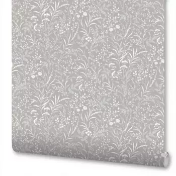Обои флизелиновые Wallsecret Scandy серые 1.06 м 8826-16