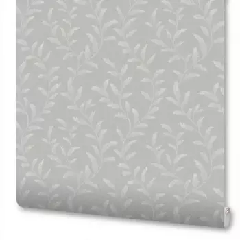 Обои флизелиновые Wallsecret Shalfey серые 1.06 м 9106-24