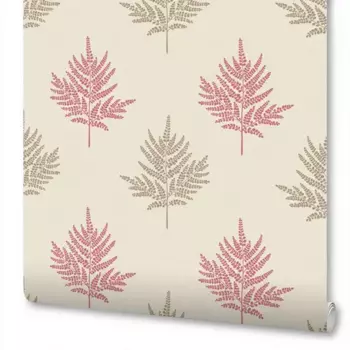 Обои флизелиновые Wallsecret Tessa светло-бежевые 1.06 м 9060-12