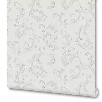 Обои MW 159088-20, на флизелиновой основе, цвет белый, 1.06х10 м