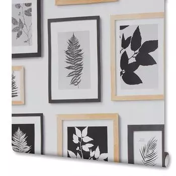 Обои на флизелиновой основе Постеры 0.53х10 м цвет чёрный Ra 937503