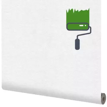 Обои под покраску флизелиновые Inspire Метелица белые 1.06x25 м 145г/м